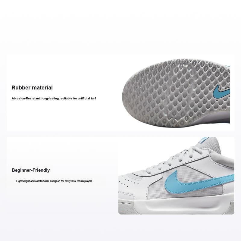 NikeCourt Zoom Lite 3 Weiß Baltic Blue Herren Sneaker Photon-Dust DV3258-100 44.5