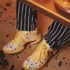 Anta GH2 Pizza Antypoślizgowe Odporne na Ścieranie Niskie Buty do Koszykówki Męskie sneakersy Żółte Białe Czerwone 112131103-7