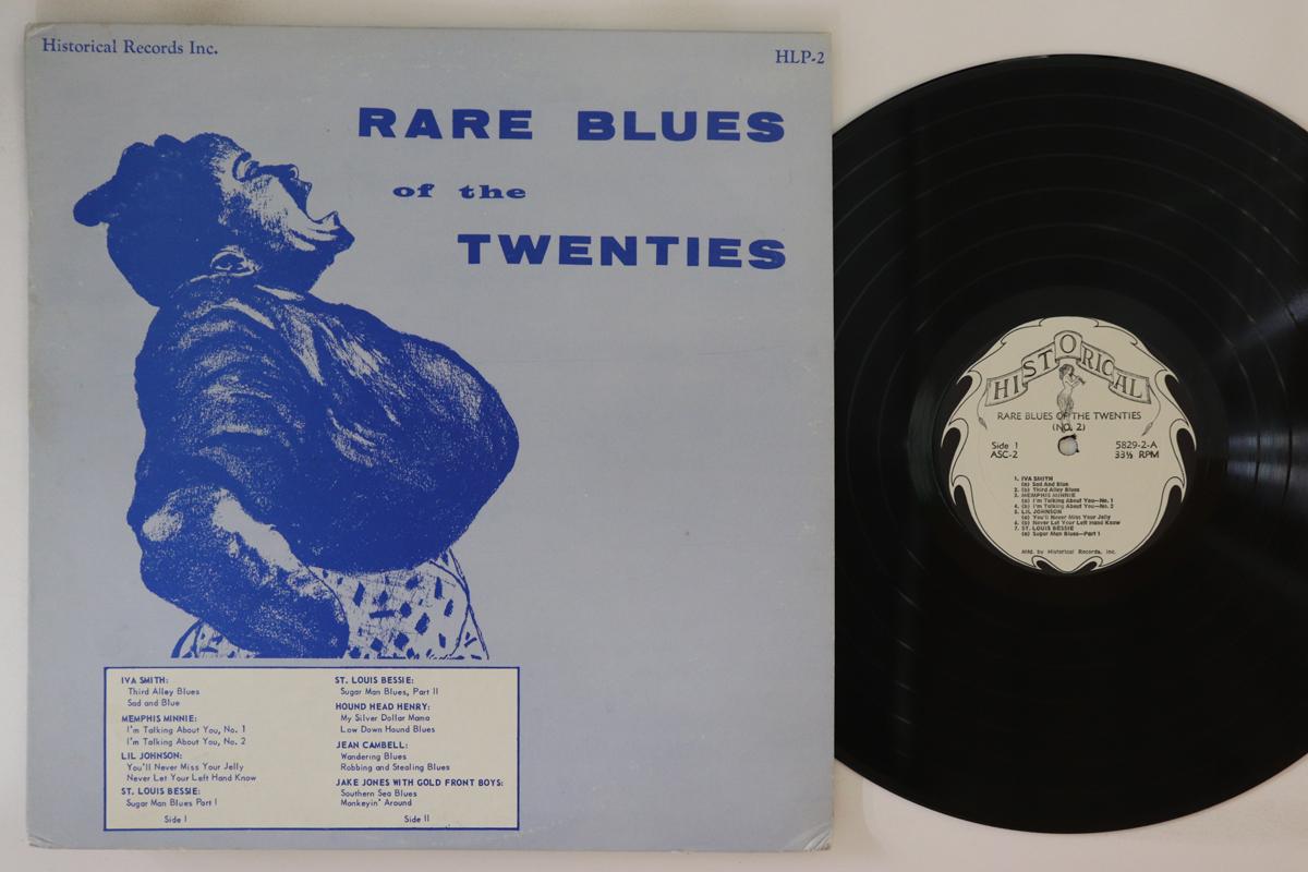 

LP Record VARIOUS Rare Blues Of The Twenties No. 2 ASC2 HISTORICAL US Blues Used