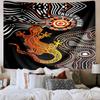 Australische Aborigine-Kunstmuster Wandteppich Raumdekoration Wandbehang für Wohnzimmer Schlafzimmer, Wohnheim, Geburtstags- und Weihnachtsgeschenke
