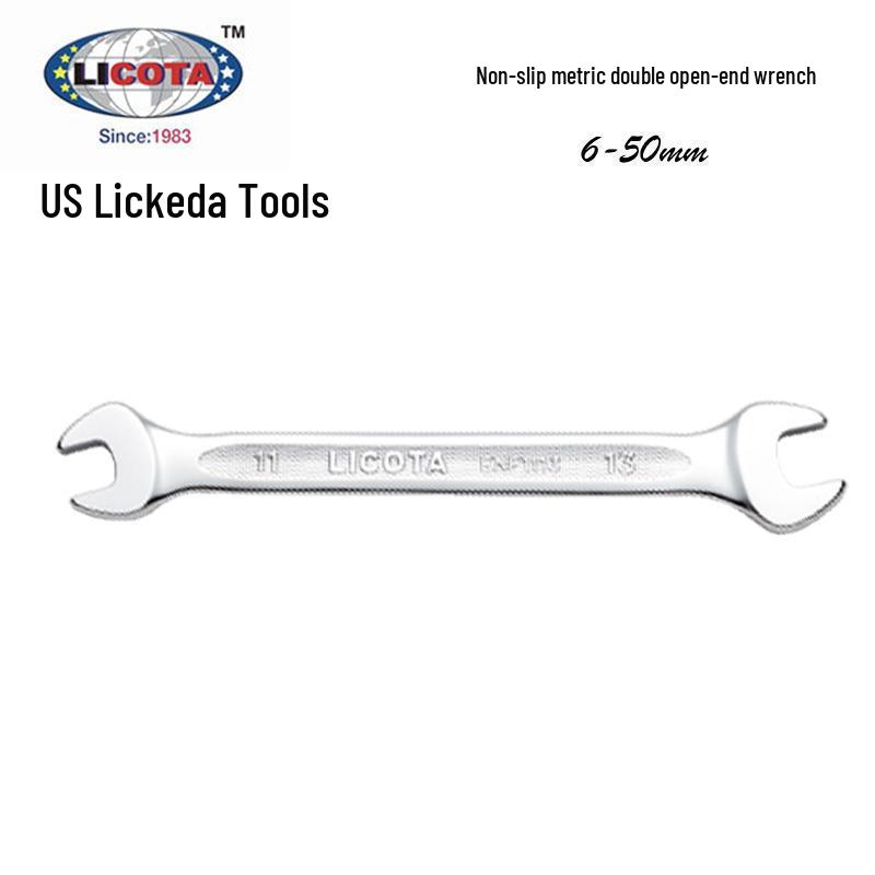 LICOTA Metric Double Open-End Anti-Slip Wrench (20-50mm) 20-22mm