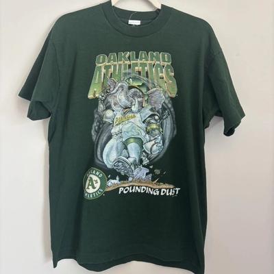 Oakland A’s Shirt 90s Forest Green Short Sleeve Classic  Unisex S-5XL Unisex T-Shirt