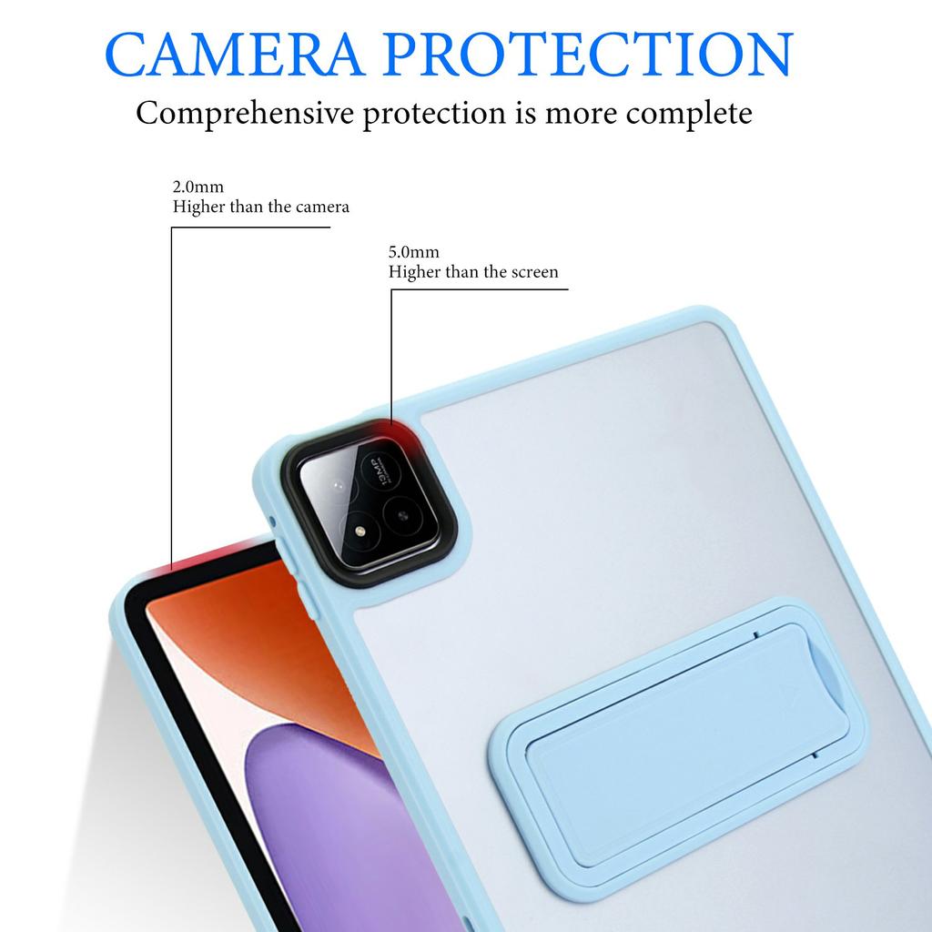 For Xiaomi Pad 7/Pad 7 Pro Case with Kickstand TPU + PC Skin-Touch Tablet Cover