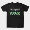 Men Black Print T-shirt Animorphs No-Cut Transfer Paper Print Cotton Tshirt