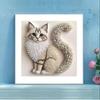 1 Set DIY Craft 5D Diamond Painting Kit Cat Design Diamond Art Kits  Home Wall Decoration