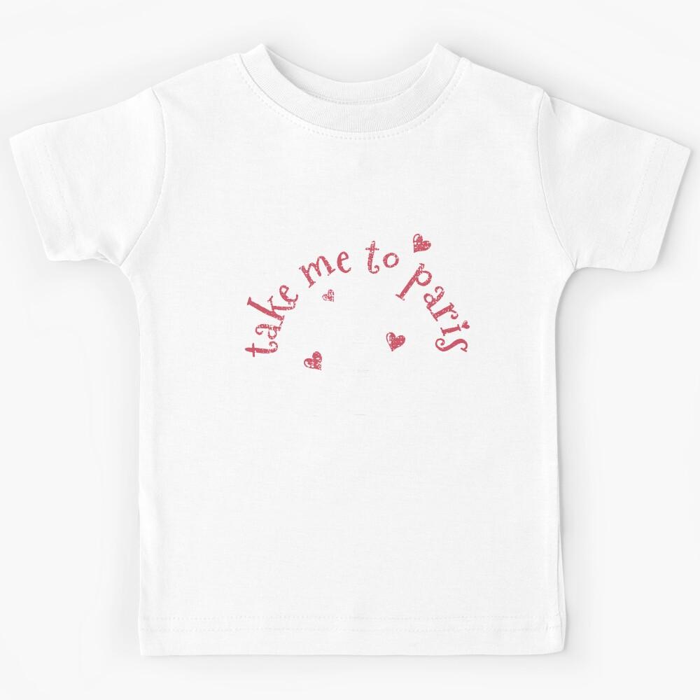 Paris France Kids T-Shirt 140