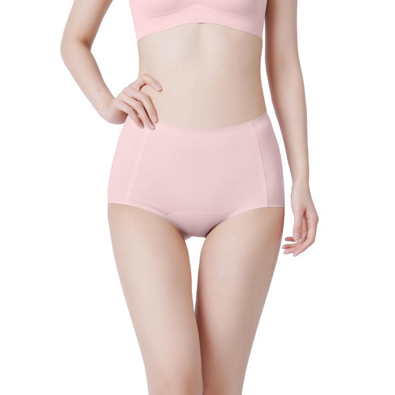 Bragas para Mujer Talla Grande Sin Costuras Cintura Alta 7A Entrepierna Antibacteriana Ropa Interior