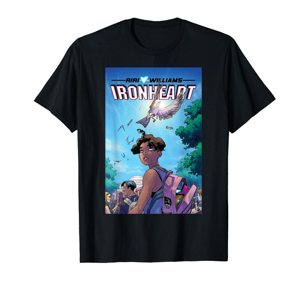 Marvel Ironheart Kidnapping Oja's Comic Book Cover T-Shirt
