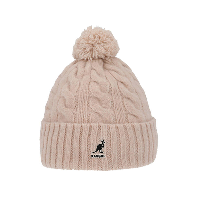 

KANGOL Beanie Cable Knit Pom Pom K4460SM LIGHT PINK K4460SM LIGHT PINK