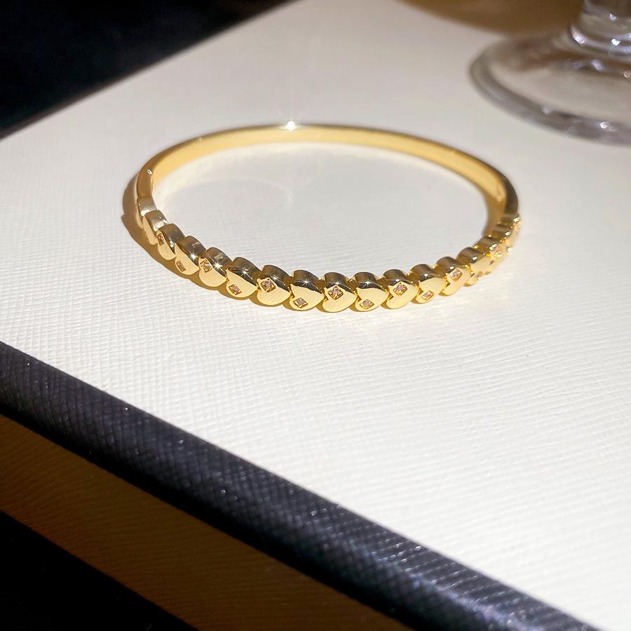 Elegant Geometric Rhinestone Zircon Buckle Bracelet: A Versatile and Luxurious Accessory for Women