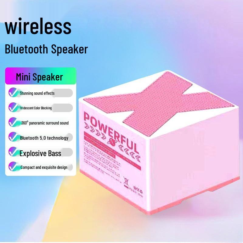 

X3 Panoramic 3D Bluetooth Speaker: High-Quality, Mini Subwoofer, Outdoor Portable Sound
