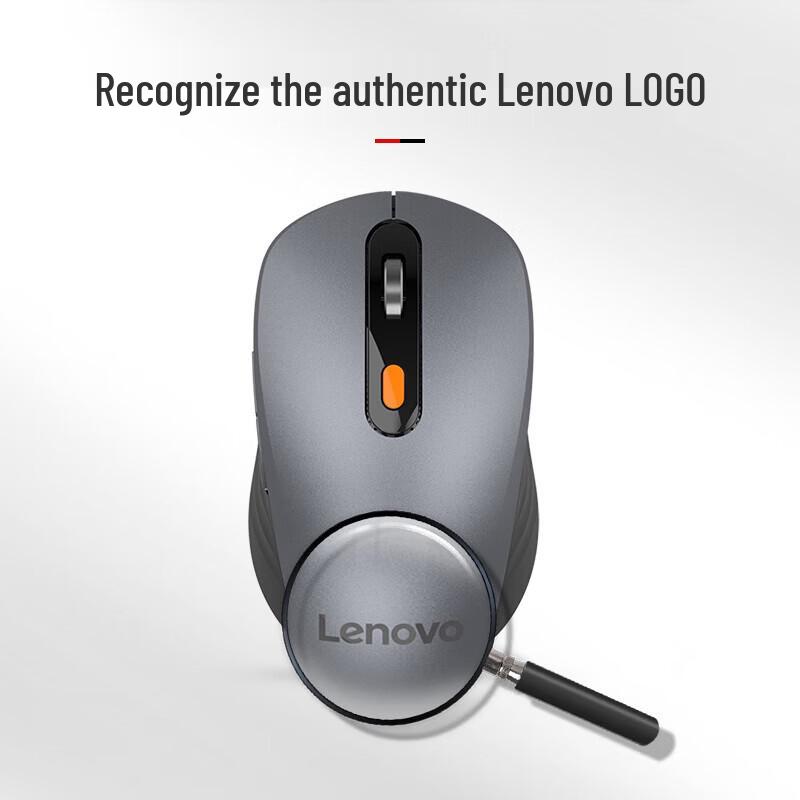 Lenovo Howard 2022 Dual-Mode Rechargeable Ergonomic Mouse