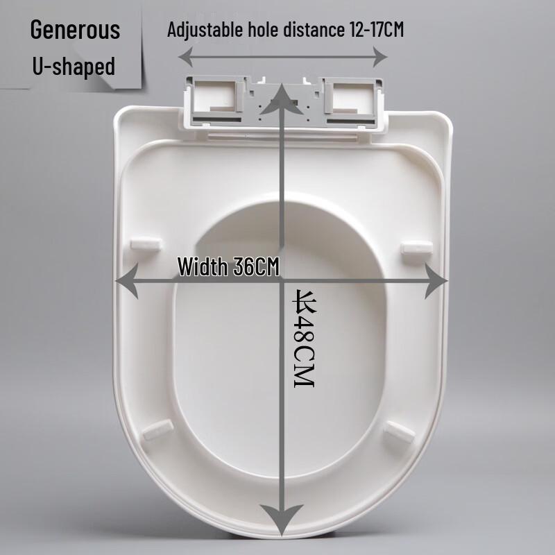 Miling Thickened Universal Antibacterial Toilet Seat
