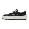FILA FOSSO 1+ Abrasion Resistant Lightweight Breathable Low top Canvas Shoes Women's Black/Milk White F12W622307FBG