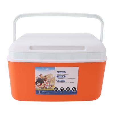 8L Insulated Portable Cooler Efficient Warm Cold Insulation Portable Hard Cooler Box Ice Cooler for