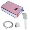 6500W Instant Electric Water Heater with Shower Kit 220V Home Bathroom Accessory Pink