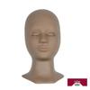 Realistic Silicone Mannequin Head for Eyelash Extension Practice with Removable Eyelids
