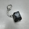 Cute Led Heart Lighting Keychain Fidget Toy Fingertip Office Decompression Toy Keyboard Cap Mobile Phone Backpack Pendant Gifts