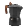 Kaffeebereiter für den Herd Vintage Aluminiumlegierung 2 Tassen Kaffeekanne für den Herd mit Doppelventilen für Mokka