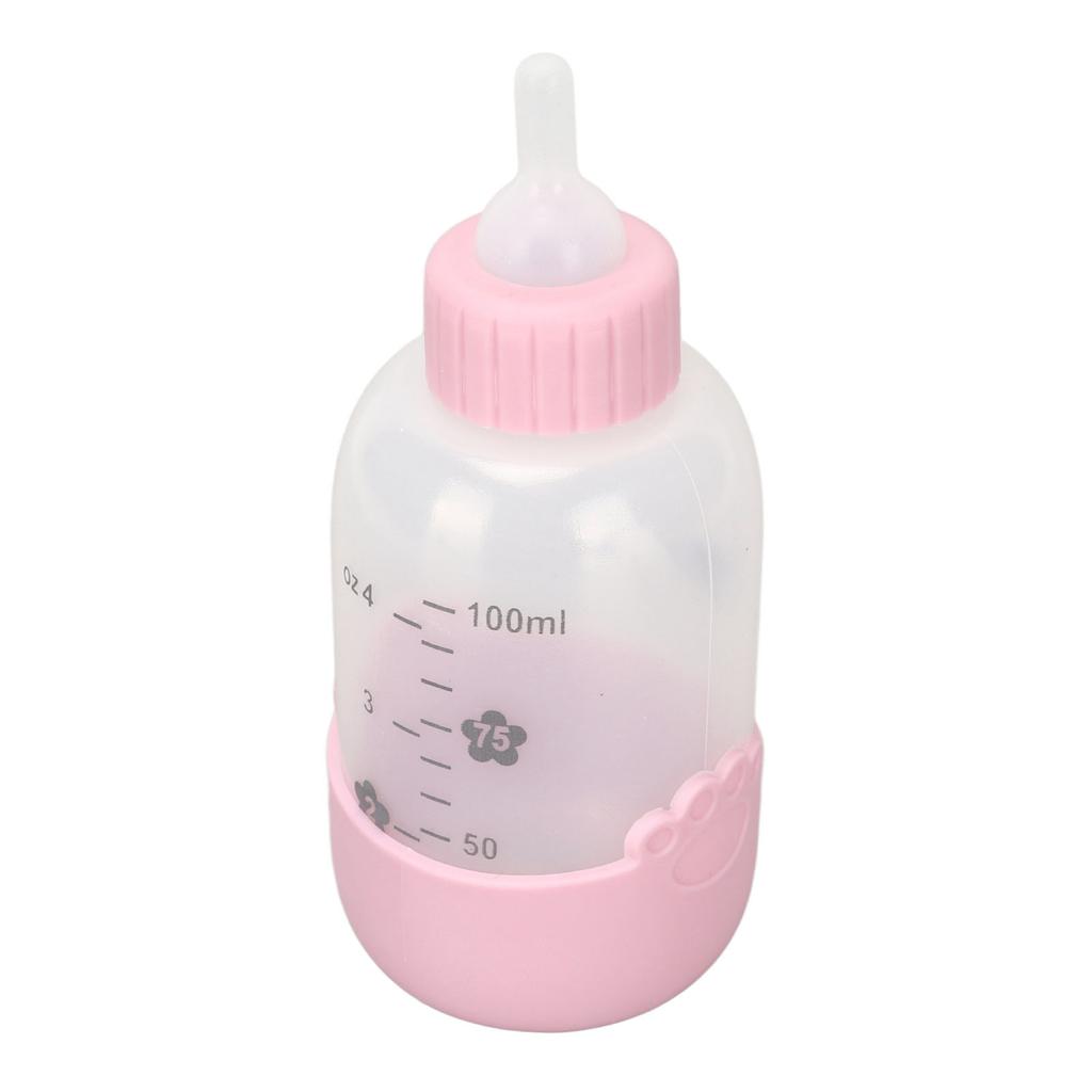 Pet Feeding Bottle Kits Professional Soft Silicone Nipple Nursing Feeding Bottle for Newborn