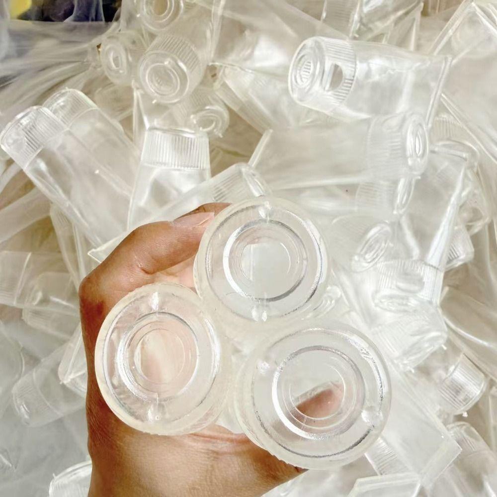 Transparent DIY Pressure Ball Kit Toothpaste Handmade Ball Skin DIY Empty Ball Skin Kids Toy