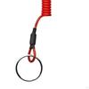 Durable Coiled Lanyard Keychain Set for Outdoor Adventures