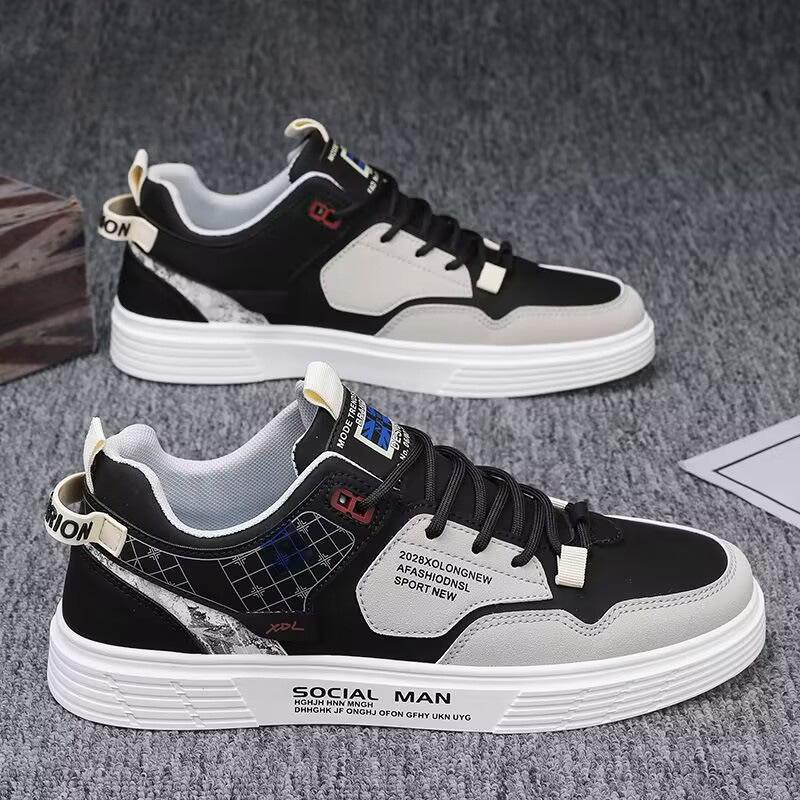 Men's shoes new summer little white shoes trend extra large size board shoes size casual sports shoes