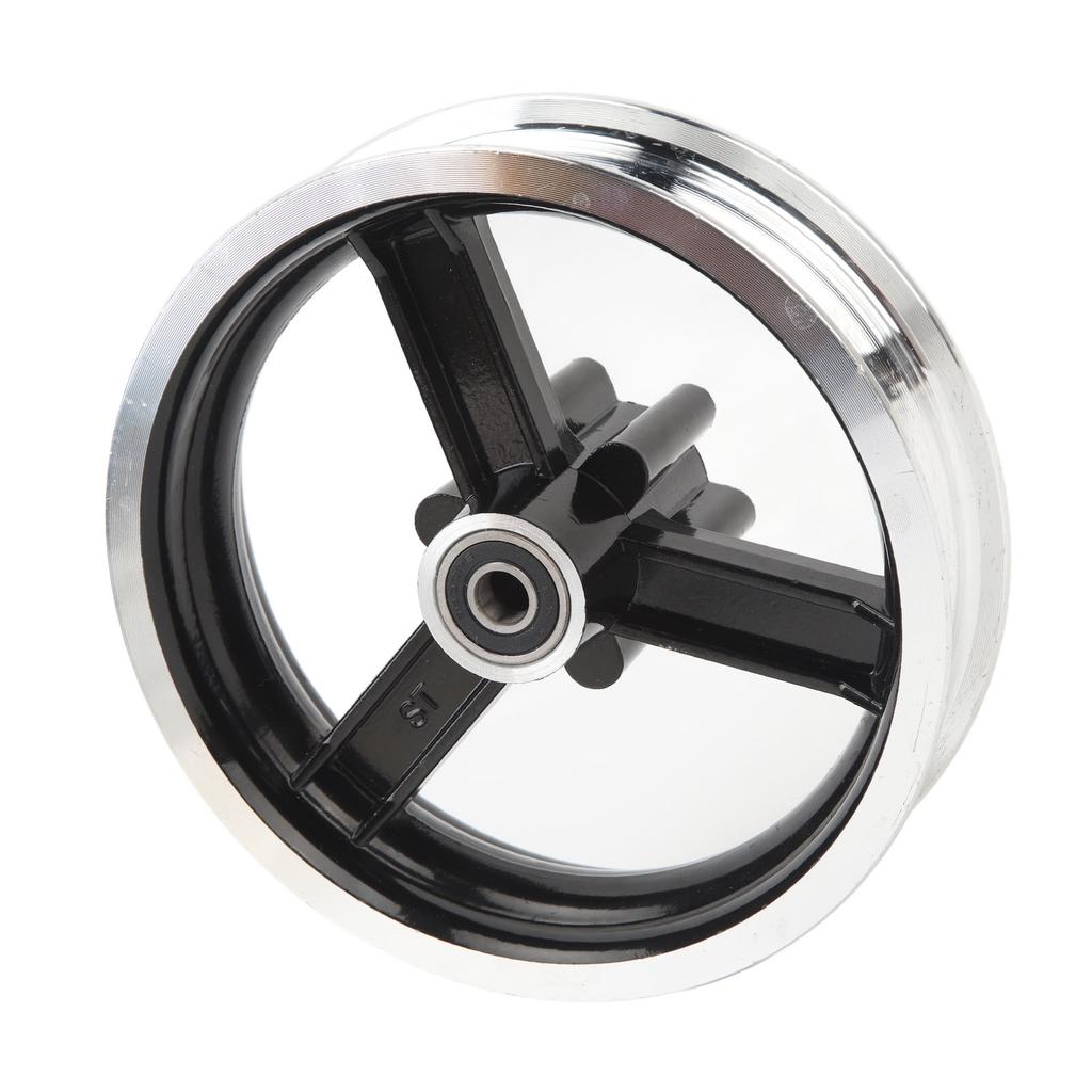 Electric Scooter Front Wheel Hub Aluminum Alloy Lightweight Scooter Front Wheel Hub Replacement for Kugoo M4 10in Scooter