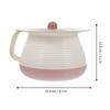 1pc Heavy Duty Elder Chamber Pot Plastic Portable Urinal Bucket With Cover For Home Handheld Spittoon Senior Bathroom