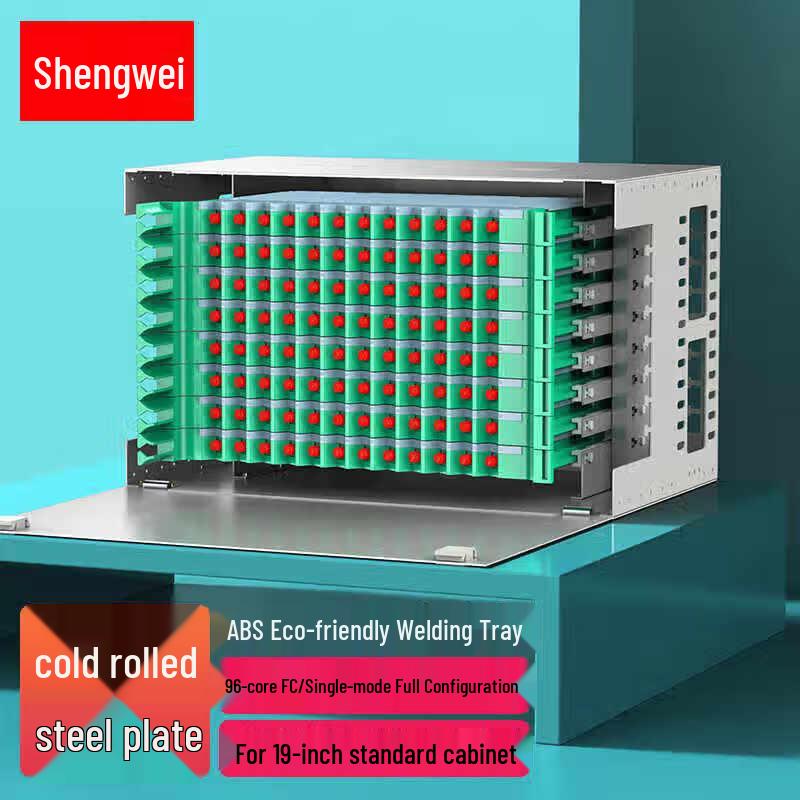 

Shengwei 48-Core FC Single-Mode Rack-Mount Fiber Optic Distribution Frame