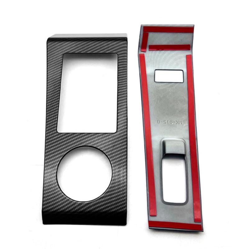 A87Q-Car Consoles Gear Shift Panel Trim Cover for Mitsubishi Outlander   LHD Central Control Frame Decor Sticker