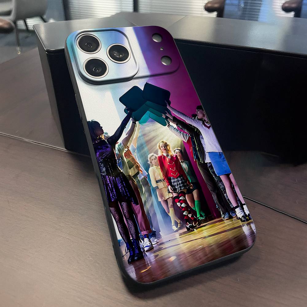 H-Heathers Musical Phone Case For iPhone 13,16,12,14,15,11,17,Pro,Max,Plus,E,Air,Mini Shockproof Cover