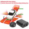 360 Degree Panoramic Smart Car Parking Cam System Wireless Camera Parking Monitoring Front+Rear+Left+Right View Cam 2.5m Cord