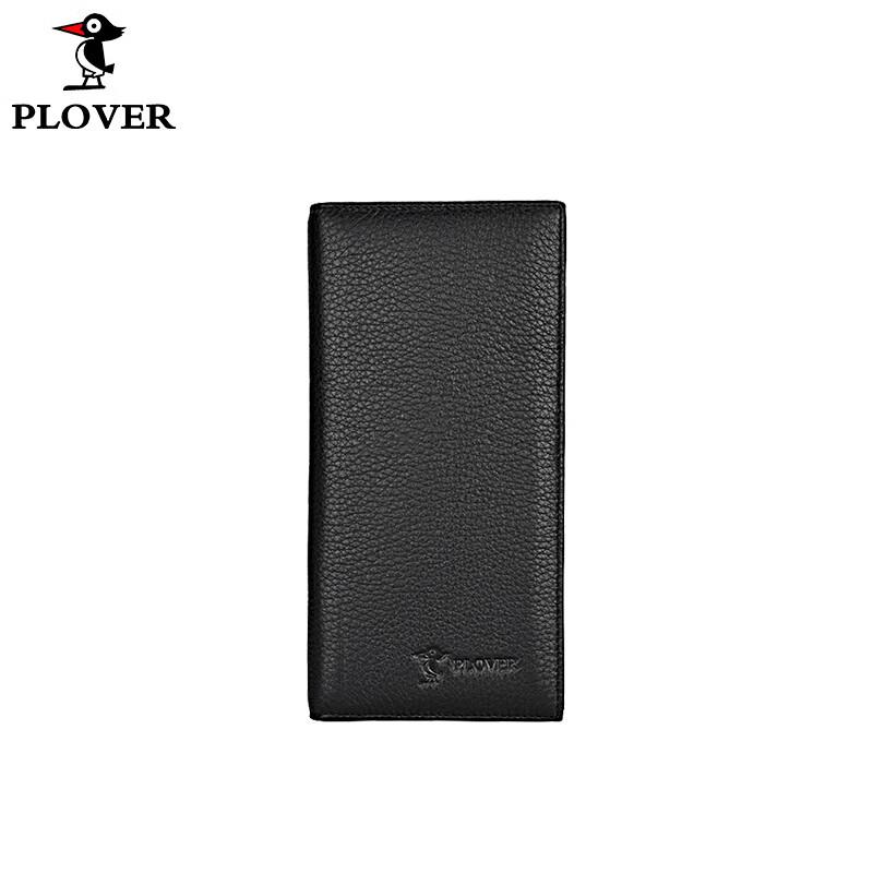 PLOVER Men s First-Layer Cowhide Long Wallet