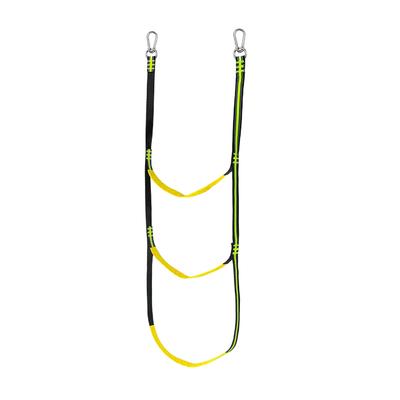 3/4/5-stufige Bootsstrickleiter, Soft Assist-Bootsklappleiter, dehnbare tragbare Strickleiter für Motorboot-Yacht-Schlauchboote