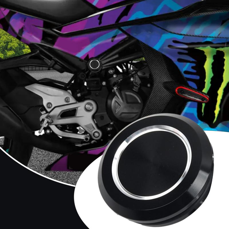 For CFMOTO 450SR Frame Hole Cover Caps Plug Frame Aluminum Alloy Frame End Caps Frame Hole Cover Caps Plug Decor