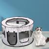 Foldable Pet Whelping Tent: Enclosed Cat Breeding & Dog Cage