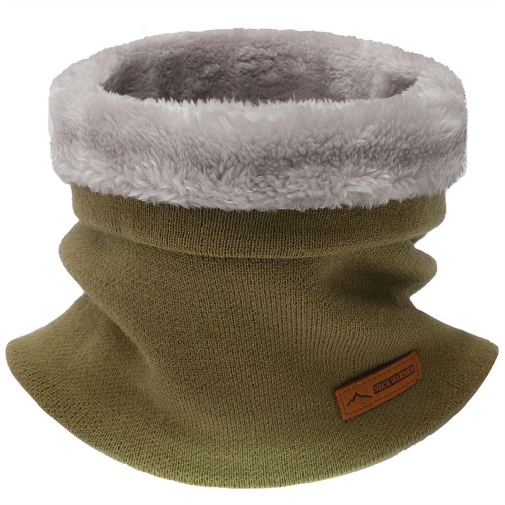 Cold-proof Knitted Scarf Soft Face Cover Versatile Scarves  for Outdoor Sport