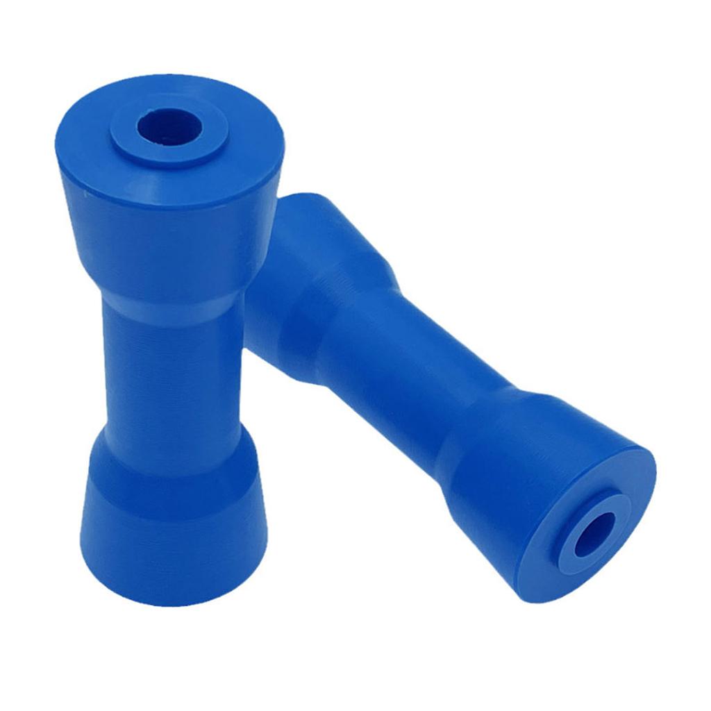 Robuster Bootsanhänger Kielrolle Rollwerkzeug Ersatzteil 160mm 17mm Bohrung Bugrolle für Schlauchboot Bootsanhänger Zubehör