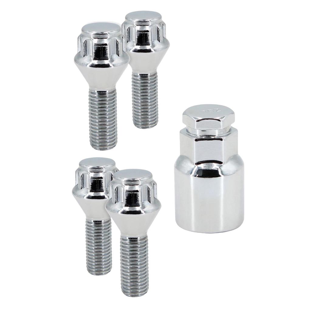 Lightweight Wheel Lug Bolts Locking Nuts Ensuring Optimally Vehicle Handling And Safety Suitable For Extended Durability