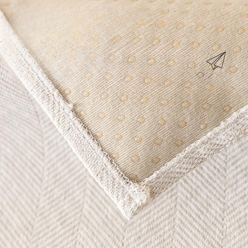 Fischgräten-Chenille-Sofa, Vier Jahreszeiten, allgemeines Sitzkissen, moderner, einfacher Sofabezug