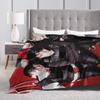 My Chemical Romance Přehoz na postel Měkký plyšový přehoz Novinka na pohovku Křeslo Postel Flanelové Povlečení Pokrývka postele