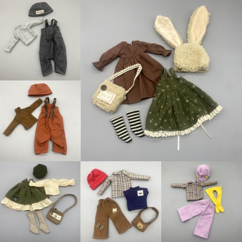 For 1/6 BJD Doll Clothes Accessories Set Multi-Style Options Lolita Skirt Perfectly Fit 30cm Doll Gifts no doll