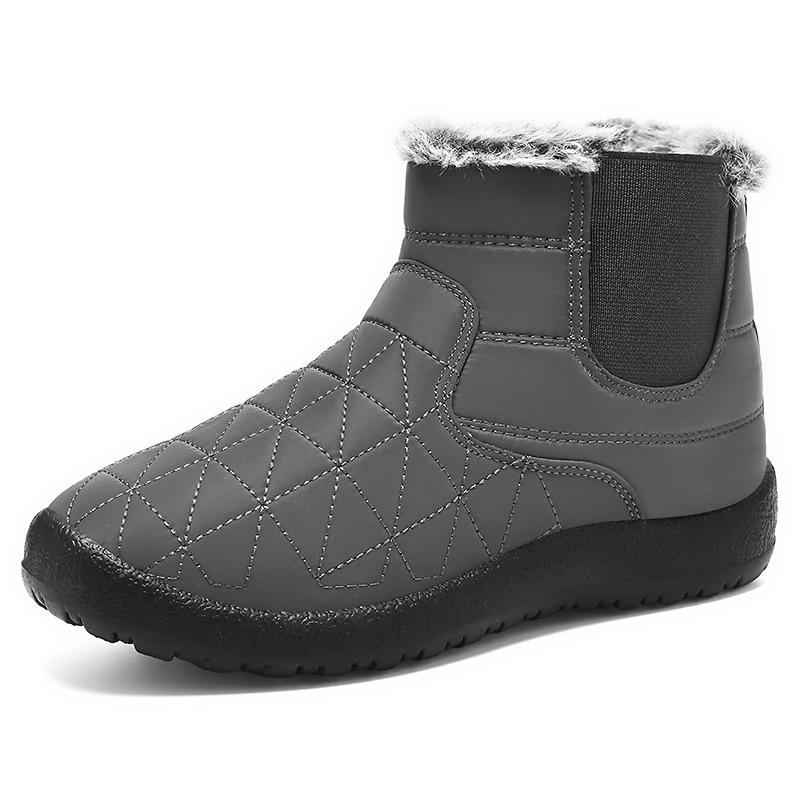 Snow Boots, Cotton Shoes, Cotton Boots with Fleece and Thickened, Women's Boots, Versatile Women's Shoes
