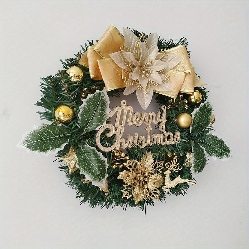 high quality1pc, Festive Christmas Wreath and Holiday Decorations for Home and Room Decor - Add a Touch of Joy and Cheer to Your Space