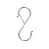 Windproof S-shaped Hook for Kitchen and Dorm: No-Punch Hanging Hook for Clothes and Cured Meat