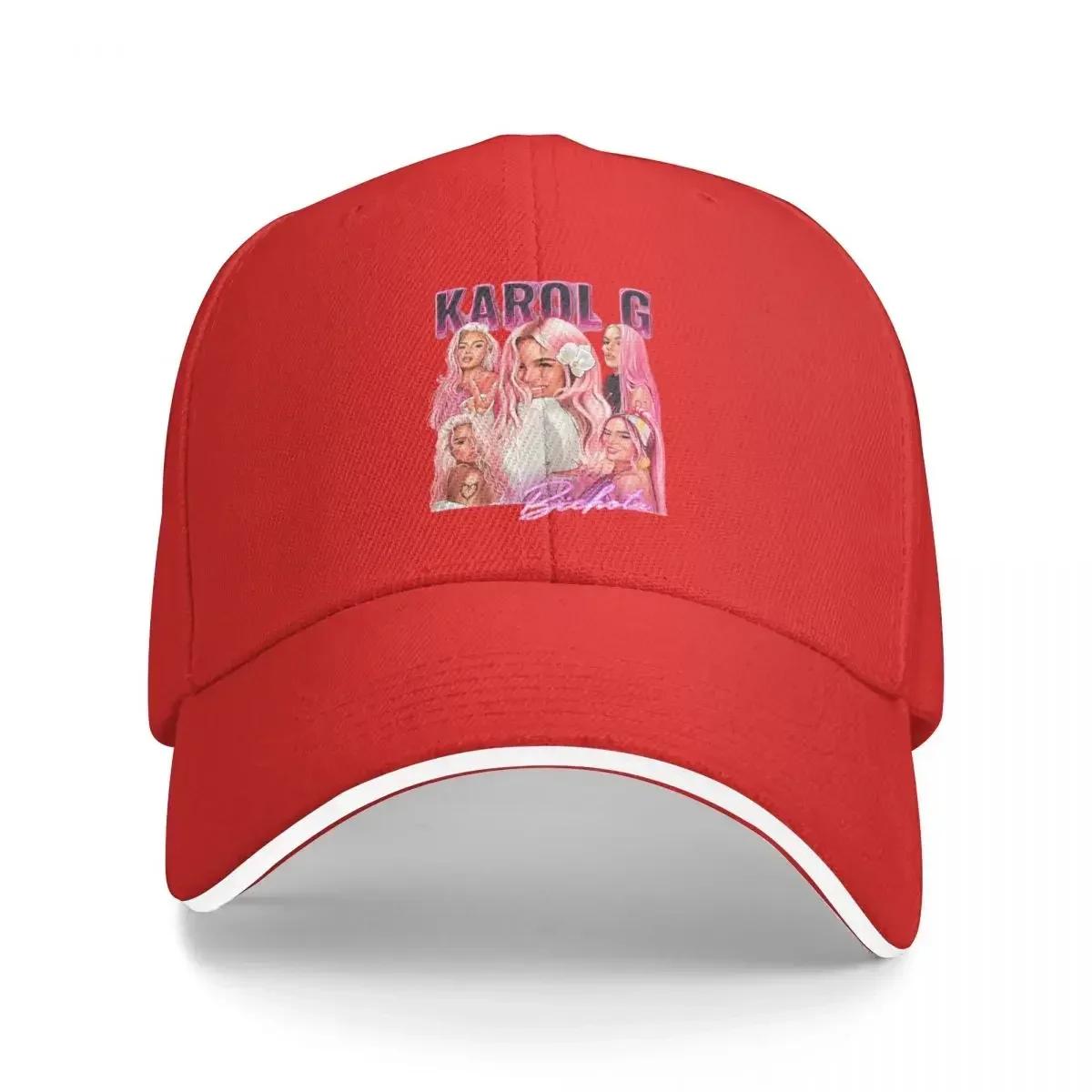 Karol G Bichota Season 90s Retro Baseball Cap Hip Hop Fashion Kpop Rock Sun-Proof Hats Female Male Streetwear Print Baseball Cap One Size