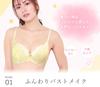 Laurea Acoa Coa Mint B75 Bra and Panty Floral Embroidered Lace Women's Set,