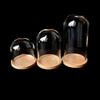1:12 Miniature 1PC Glass Display Bell Jar featuring Foundation Dollhouse Decoration Accessories great for daily use