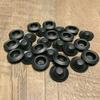 60 Stück Einpress-Schwarze Kunststoff-Lochstopfen Sortiment Karosserieblech Auto Gummi-Stopfen Einpress-PVC-Stopfen Knopf